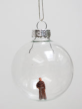 Load image into Gallery viewer, Glass Christmas Baubles With Miniature Figures