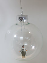 Load image into Gallery viewer, Glass Christmas Baubles With Miniature Figures
