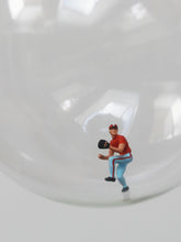 Load image into Gallery viewer, Glass Christmas Baubles With Miniature Figures