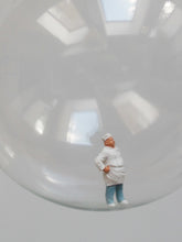 Load image into Gallery viewer, Glass Christmas Baubles With Miniature Figures