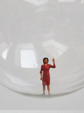 Load image into Gallery viewer, Glass Christmas Baubles With Miniature Figures