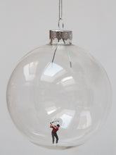 Load image into Gallery viewer, New! Miniature Figure Glass Bauble Ornament
