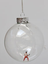 Load image into Gallery viewer, New! Miniature Figure Glass Bauble Ornament
