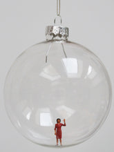 Load image into Gallery viewer, New! Miniature Figure Glass Bauble Ornament