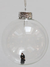Load image into Gallery viewer, New! Miniature Figure Glass Bauble Ornament