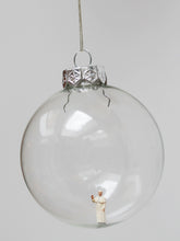 Load image into Gallery viewer, New! Miniature Figure Glass Bauble Ornament