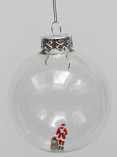 Load image into Gallery viewer, New! Miniature Figure Glass Bauble Ornament
