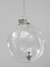 Load image into Gallery viewer, New! Miniature Figure Glass Bauble Ornament