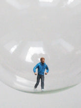 Load image into Gallery viewer, Glass Christmas Baubles With Miniature Figures