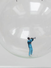 Load image into Gallery viewer, Glass Christmas Baubles With Miniature Figures