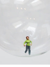 Load image into Gallery viewer, Glass Christmas Baubles With Miniature Figures