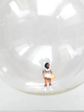 Load image into Gallery viewer, Glass Christmas Baubles With Miniature Figures